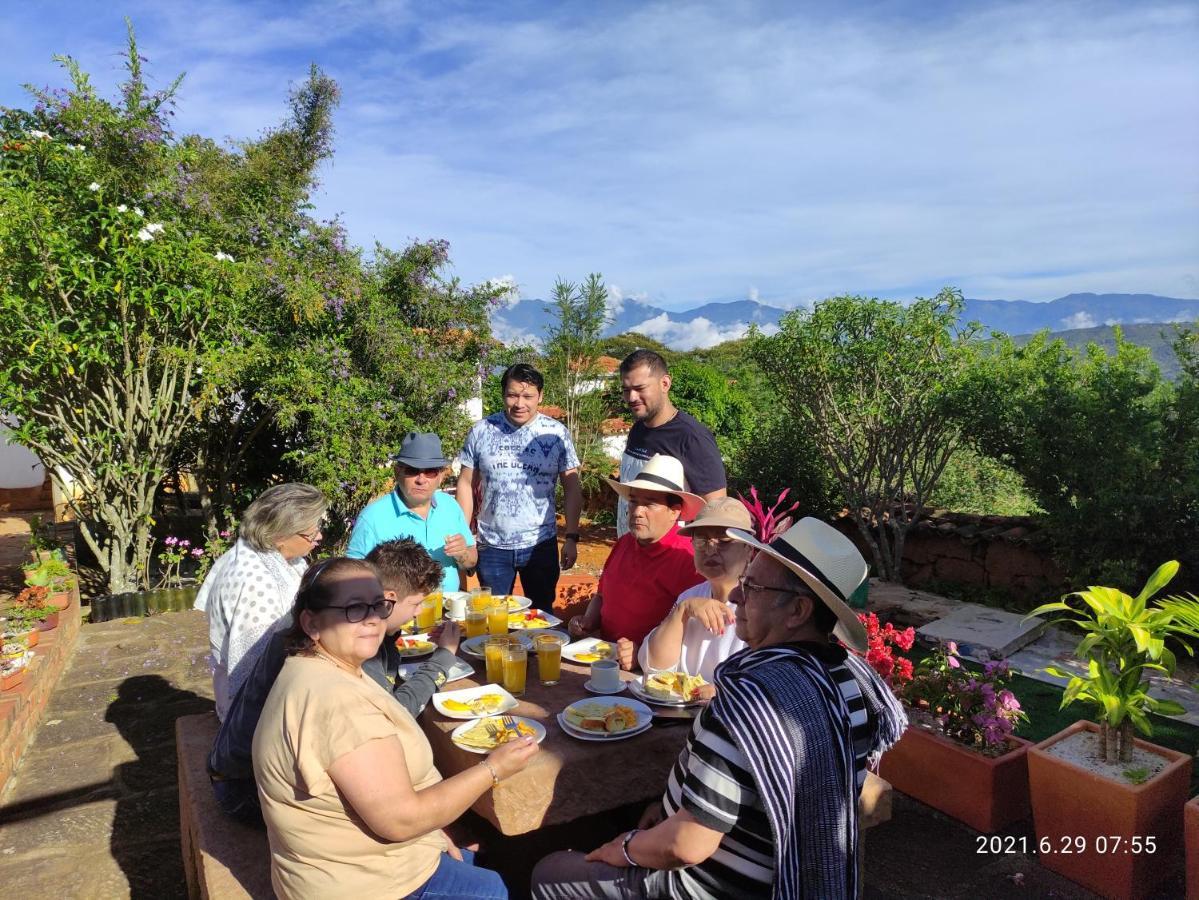 Ecohotel Barichara Buitenkant foto