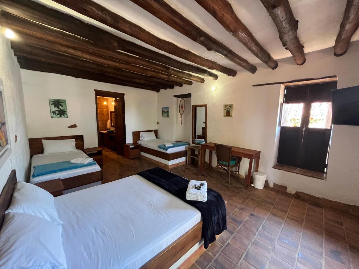Ecohotel Barichara Buitenkant foto