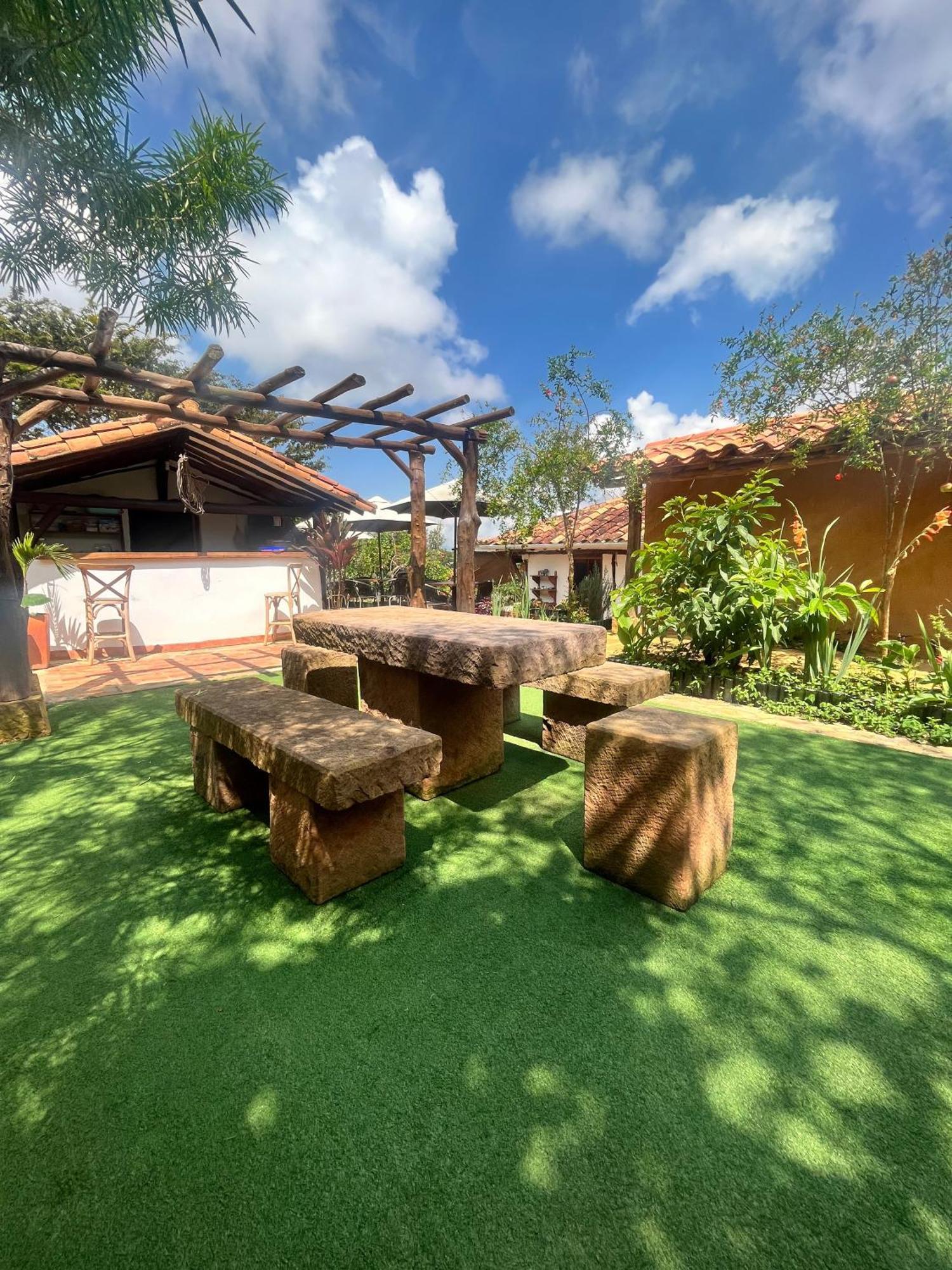 Ecohotel Barichara Buitenkant foto