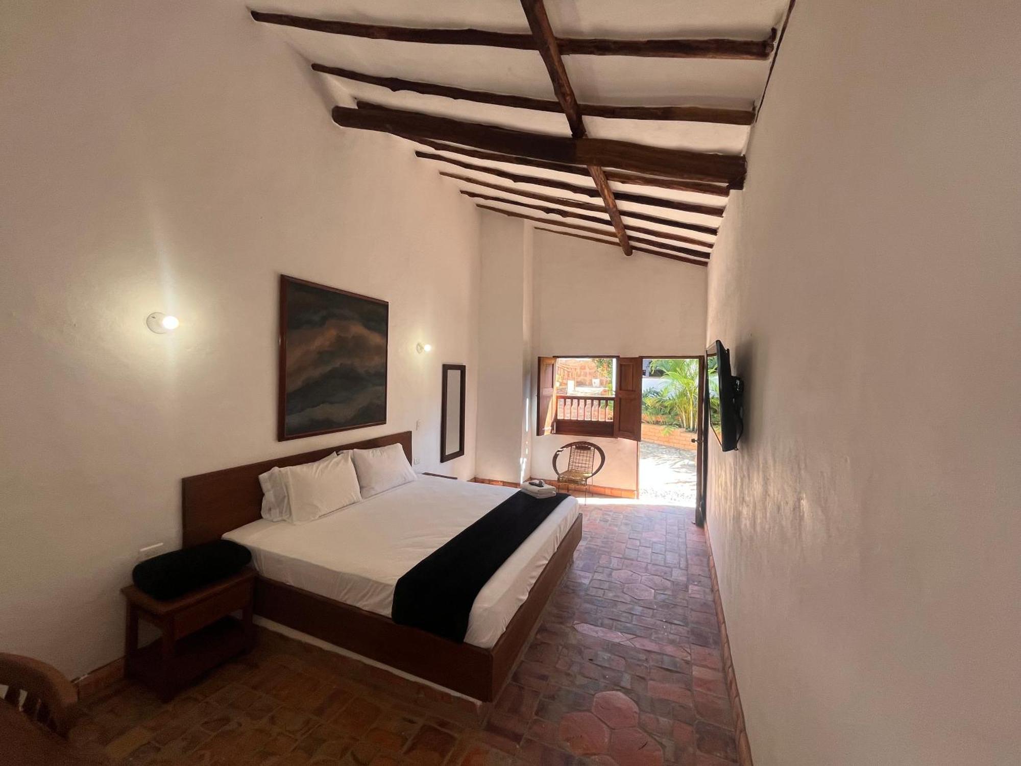 Ecohotel Barichara Buitenkant foto
