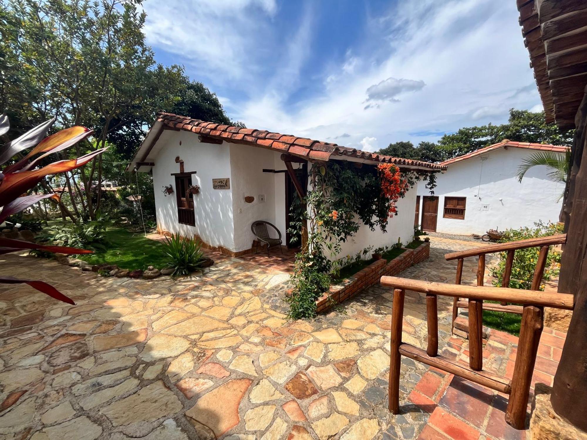 Ecohotel Barichara Buitenkant foto