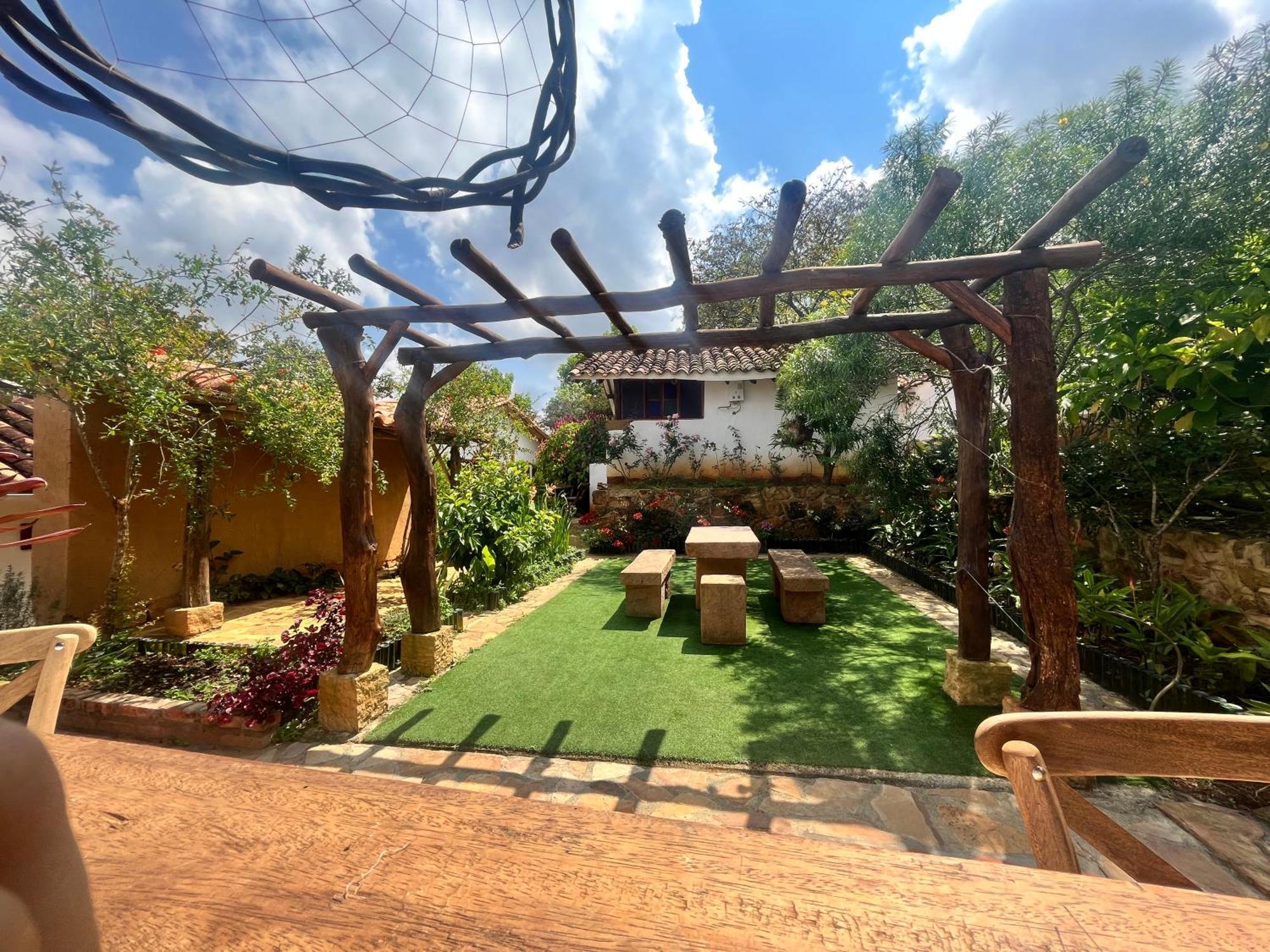 Ecohotel Barichara Buitenkant foto