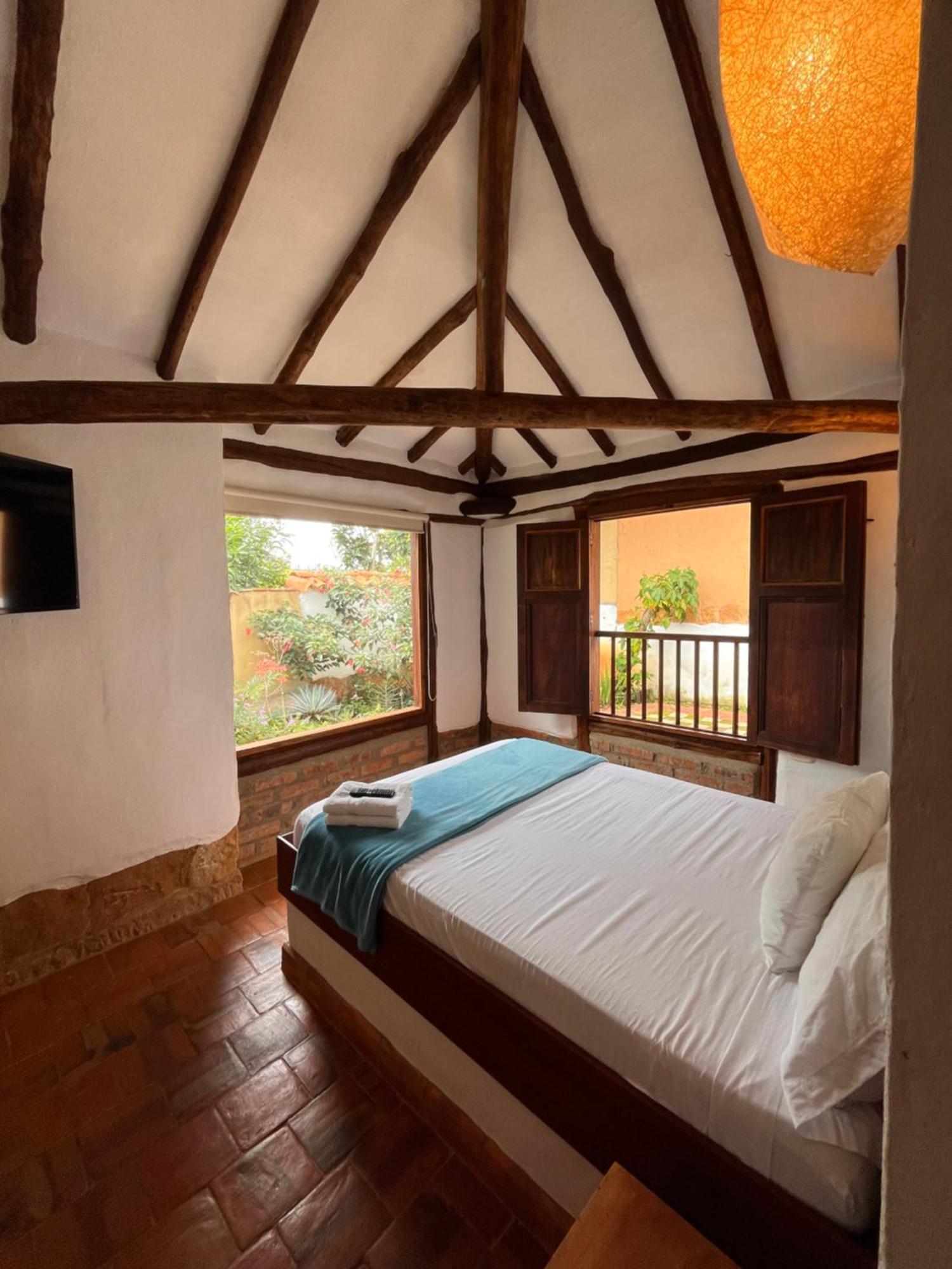 Ecohotel Barichara Buitenkant foto