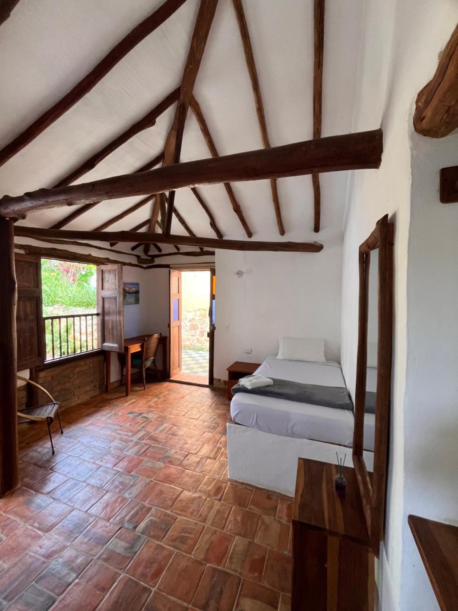 Ecohotel Barichara Buitenkant foto